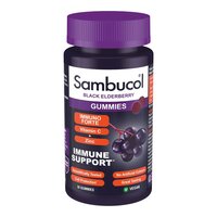 Натуральна добавка Sambucol Black Elderberry Immuno Forte, 30 желейок
