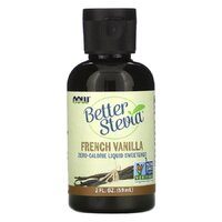 Заменитель питания NOW Better Stevia, 59 мл, French Vanilla