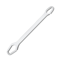 Накидний гайковий ключ універсальний подвійний Semi, 3-17 мм - сірий